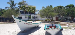 Fachada frente a la playa